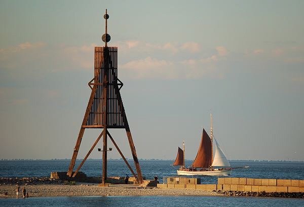 Kugelbake Wahrzeichen von Cuxhaven